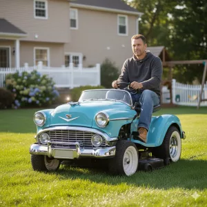 Combine Nostalgic Style With Modern Lawn Care Performance