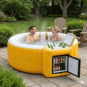 Hot Tub with Mini Fridge: The Ultimate Luxury Upgrade for Your Backyard Oasis