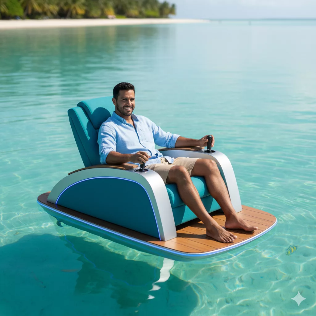 Combine Boating Leisure With Recliner Comfort on the Water