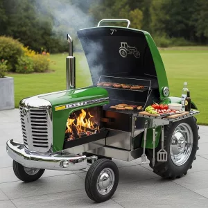 Transform Your Backyard with a Show-Stopping Tractor BBQ Grill