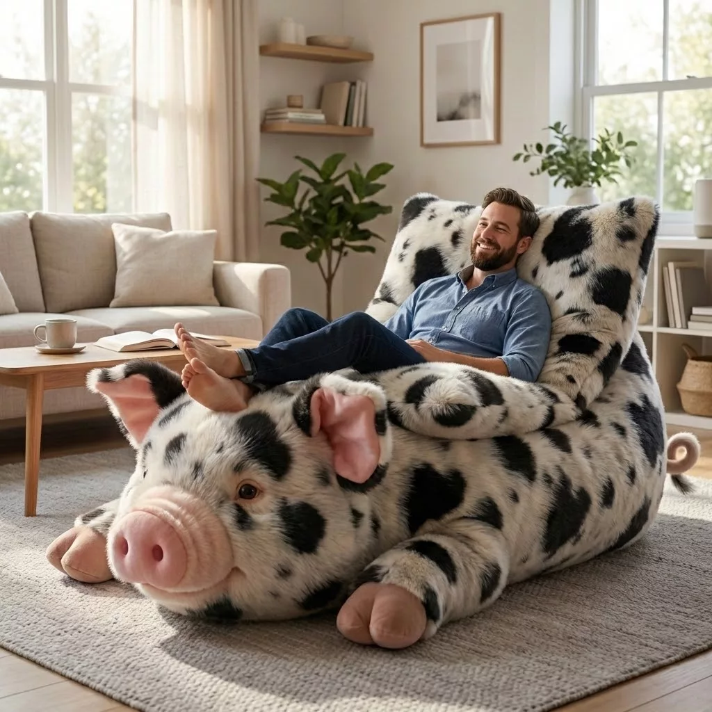 The Walking Pig Recliner: Ultimate Comfort Meets Whimsical Design